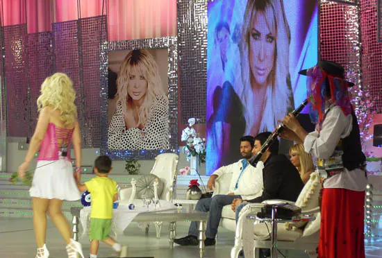 Seda Sayan'ın programından bir an